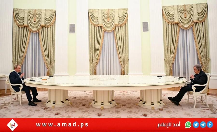 الخارجية الروسية: ندرس بعناية مقترحات غوتيريش بشأن أوكرانيا