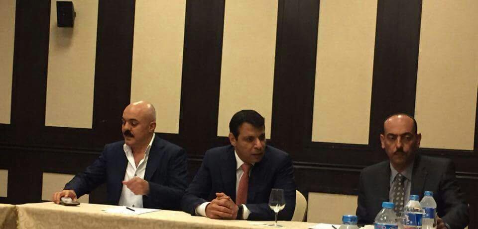مقرر المؤتمر الشعبي لانهاء الانقسام عاكف المصري يلتقي بقيادات فلسطينية في القاهرة لمناقشة  ملف المصالحة الوطنية