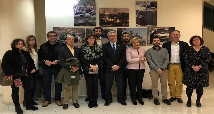 خلال لقائه وفد برلماني أسباني د.البرغوثي: إسرائيل تقوم بتدمير ممنهج لفكرة إقامة الدولة الفلسطينية
