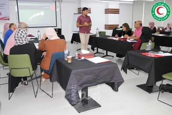 غزة: الهلال الأحمر يبدأ تدريباً حول إدارة المشاريع ودورة حياة المشروع
