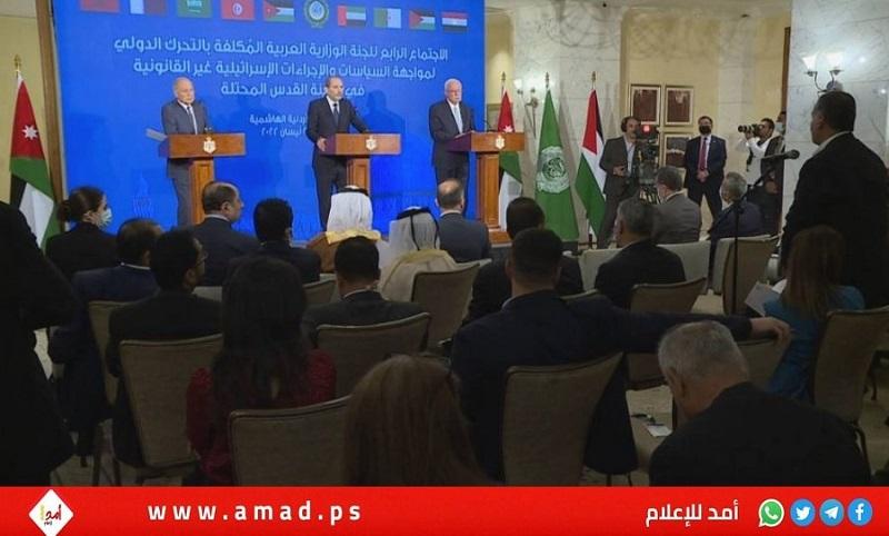 المالكي: اجتماع اللجنة الوزارية العربية حمل نتائج إيجابية تحتاج الى متابعة