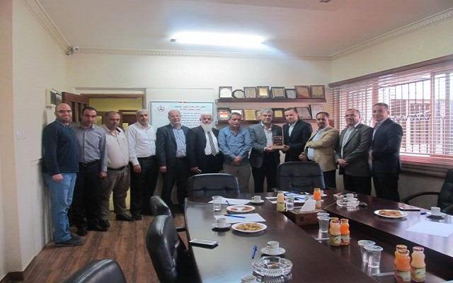 ملتقى رجال اعمال نابلس يستقبل وفدا من ملتقى الاعمال الفلسطيني الاردني