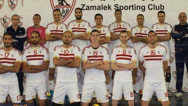 طائرة الزمالك تتوج ببطولة كأس مصر