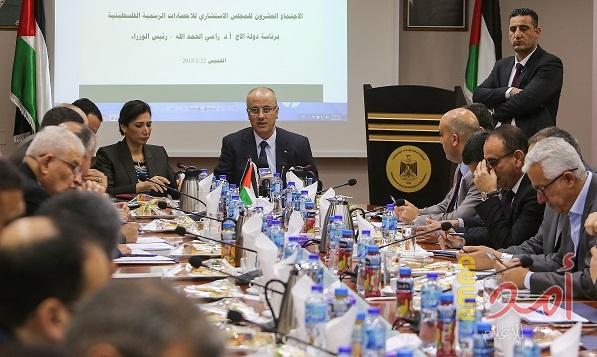 الحمد الله يبحث توطين وإنفاذ مؤشرات التنمية المستدامة 2030 وإقرار الاستراتيجية الوطنية للإحصاءات الرسمية 2018-2022