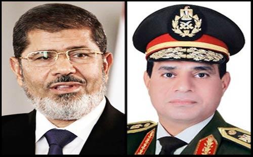 مرسي : ترشح السيسي للرئاسة هيعجل بنهاية الانقلاب