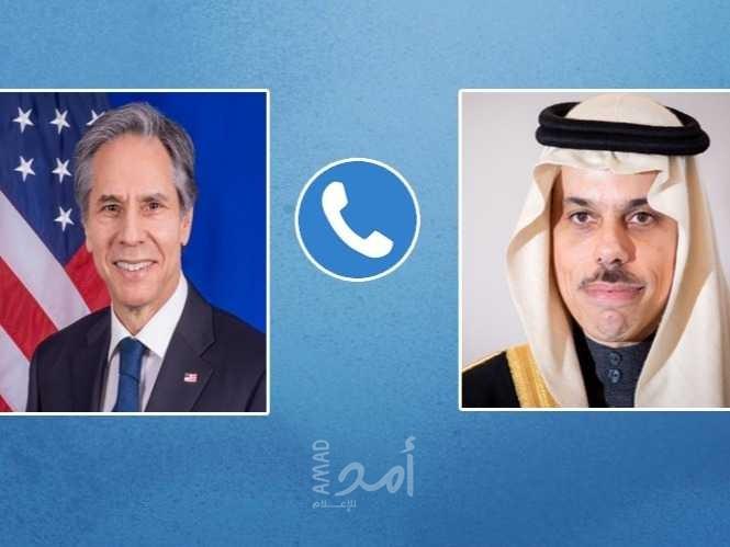 بن فرحان يبحث هاتفيا مع بلينكن القضايا الإقليمية والدولية - تفاصيل
