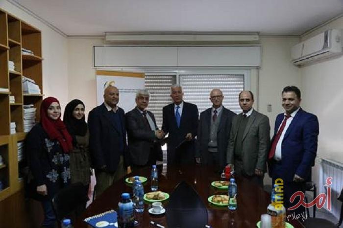 نقيب المهندسين يوقع مذكرة تفاهم مع رئيس مجلس إدارة الاتحاد العام للصناعات الفلسطينية
