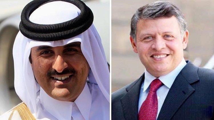 أمير قطر يهاتف العاهل الأردني رغم فتور العلاقة بين البلدين