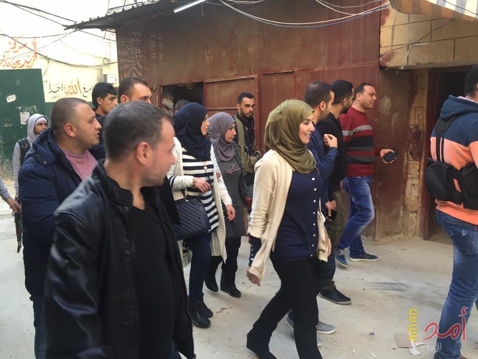 جليلة دحلان تصل غزة عبر معبر بيت حانون