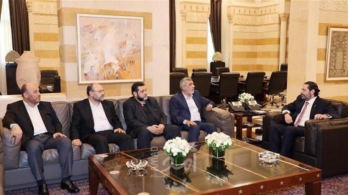 تفاصيل لقاء الحريري بوفد حماس في بيروت