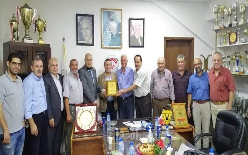 الشخصيات المستقلة تهنئ مجلس إدارة نادي غزة الرياضي