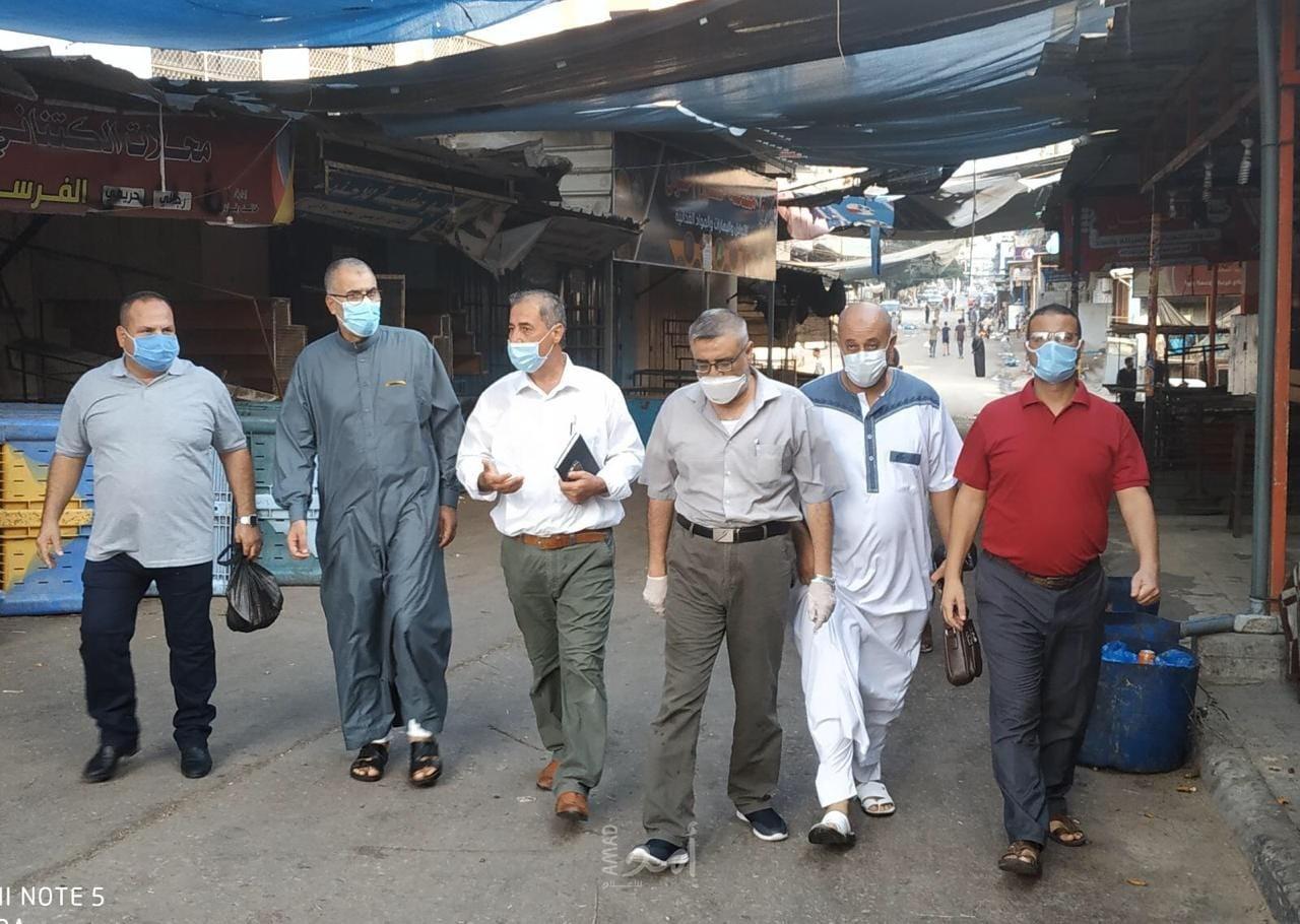 مجلس بلدية غزة يتفقد مخيم الشاطئ ويطلع على احتياجاته