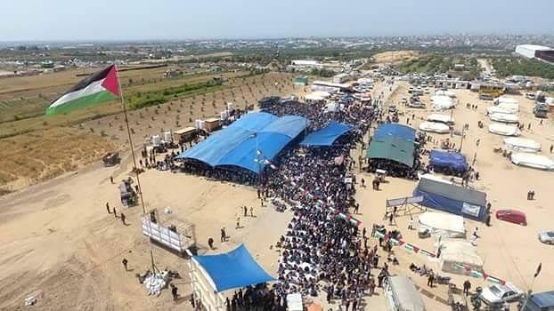 "الهيئة الوطنية": حشود الشعب الفلسطيني تؤكد قلب المعادلة التي يحاول الاحتلال والإدارة الأمريكية فرضها على الفلسطينين