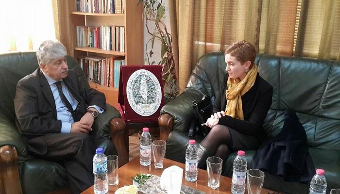 د.مجدلاني يبحث مع سفيرة استراليا اخر التطورات السياسية ويدعو لاعتراف بلادها بدولة فلسطين