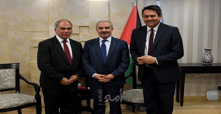 أشتية يطالب بريطانيا بتطبيق اعتراف برلمانها بالدولة الفلسطينية