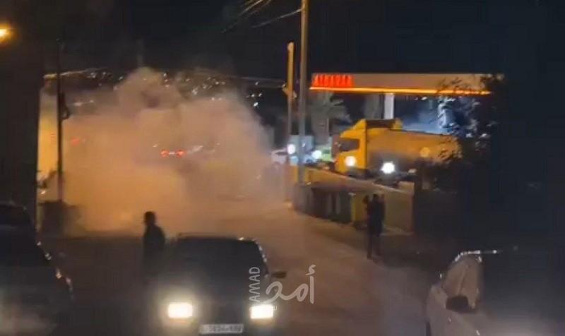 جنين: إصابات بالاختناق واعتقال مواطنين بمواجهات مع قوات الاحتلال في فقوعة