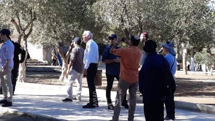 وزير الزراعة الاسرائيلي يقود اقتحامات المسجد الأقصى