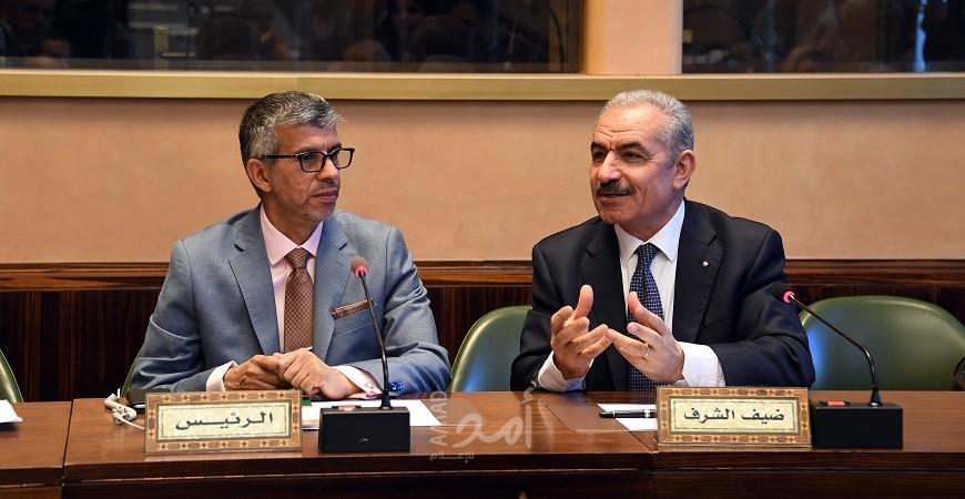 أشتية يؤكد على أهمية الدعم العربي لمطالب فلسطين في المحافل الدولية