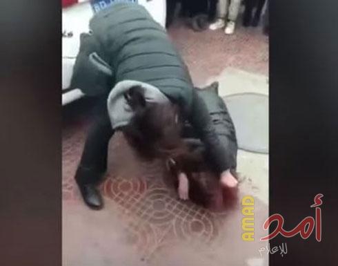 فيديو.. انتقام قاس من زوجة أمسكت بعشيقة زوجها