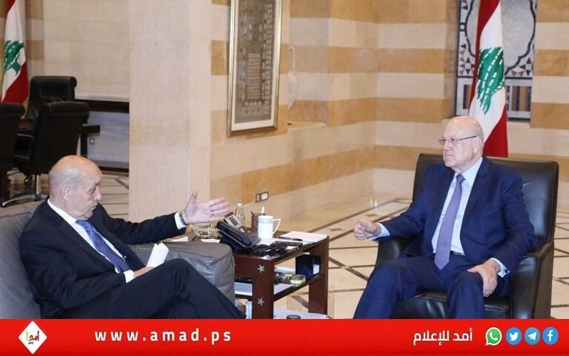 لودريان يأمل أن تكون مبادرة بري للحوار بداية مسار الحل في لبنان