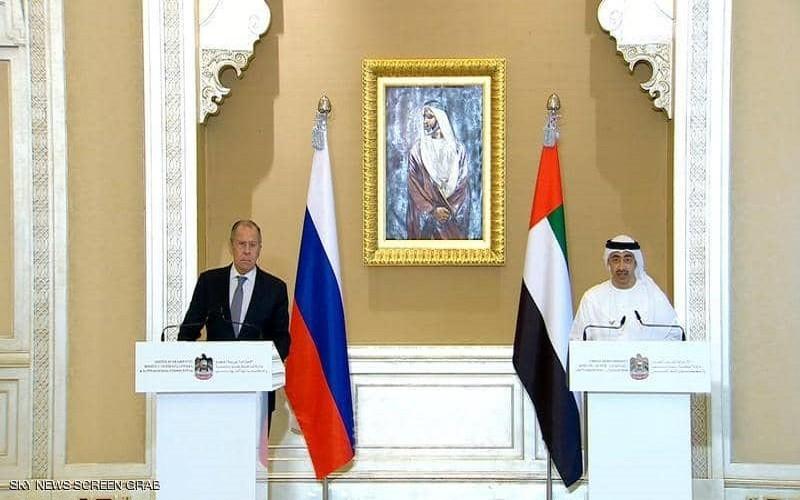 لافروف: نرحب بتطبيع الدول العربية مع إسرائيل وبن زايد يطالب بعودة سوريا للعمل المشترك
