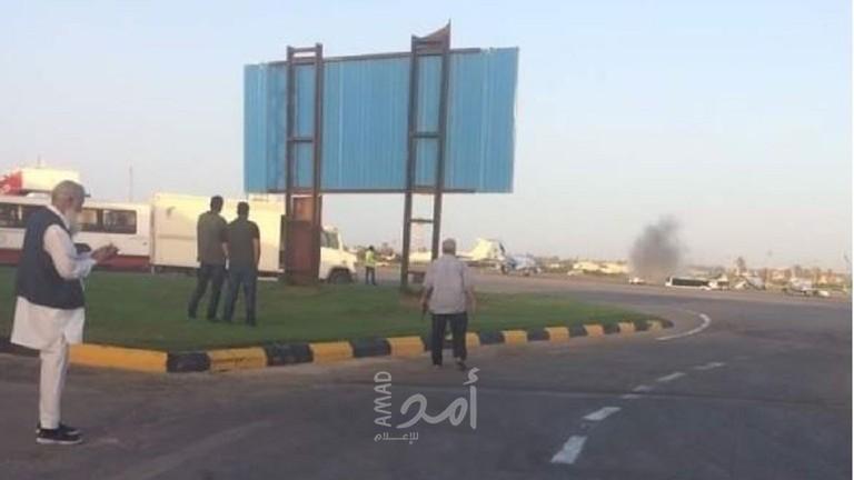 ليبيا.. إيقاف الحركة الجوية في مطار معيتقية بطرابلس بسبب سقوط قذائف عليه