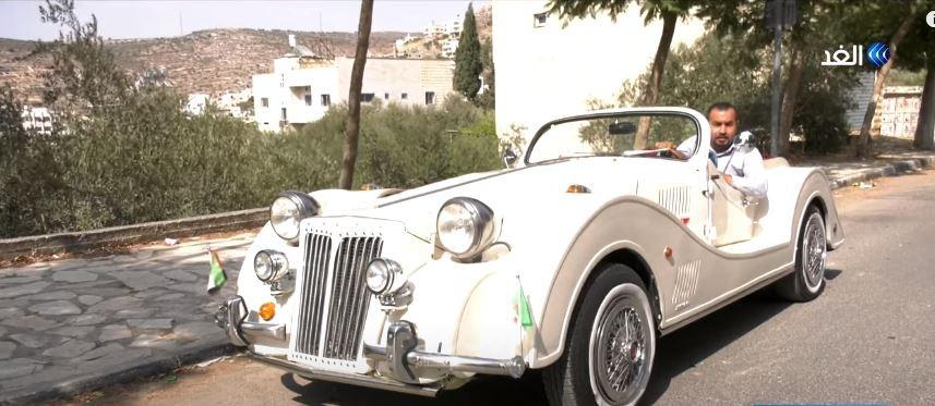 مركبة نوح.. سيارة كلاسيكية من الزمن الجميل تتحول إلى أخرى عصرية بأيد فلسطينية - فيديو