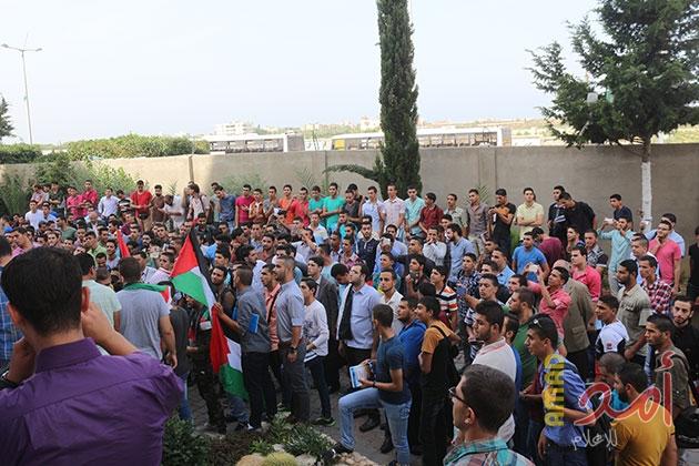 مهرجان التضامن مع الانتفاضة الشعبية في فلسطين