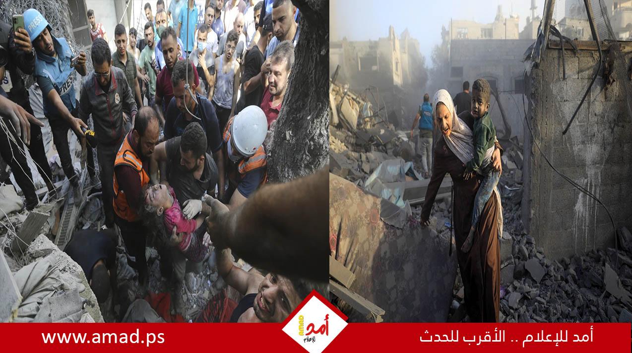تقرير أممي: أغلب ضحايا حرب إسرائيل في غزة "نساء وأطفال"