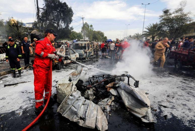 بغداد:  اغتيال شخصيات عراقية في استهداف بطائرة مسيرة - فيديو
