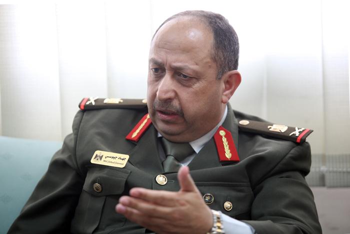 الجيوسي: مشاركة الارتباط العسكري أهالي خربة قيس بقطاف الزيتون واجب وطني