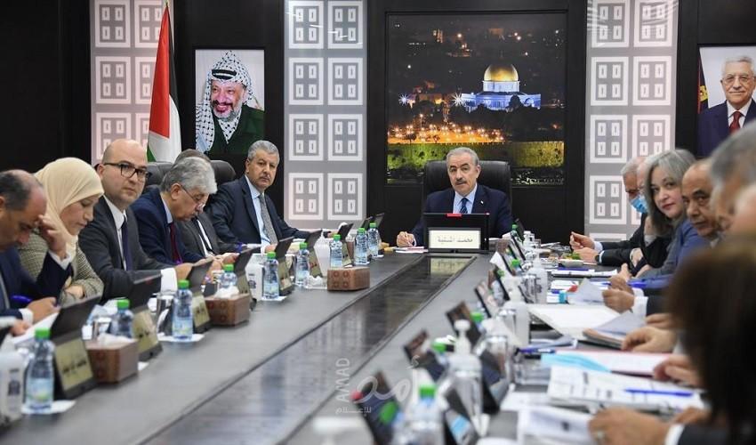 طالع.. أهم قرارات مجلس الوزراء الفلسطيني في جلسته الأسبوعية