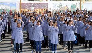 طلاب من  16 مدرسة تابعة للأونروا في شمال غزة تطوعوا لتنظيف وتجميل مدارسهم