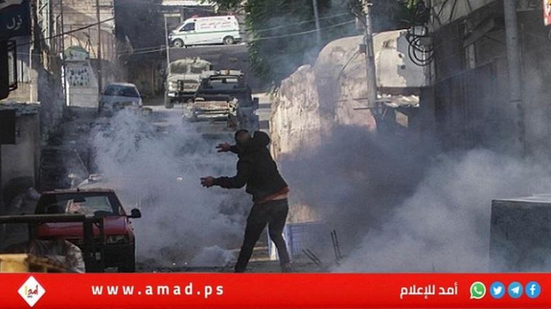 إصابات واعتقالات في مواجهات مع قوات الاحتلال بعدة مدن بالضفة..واغلاق الحرم الإبراهيمي