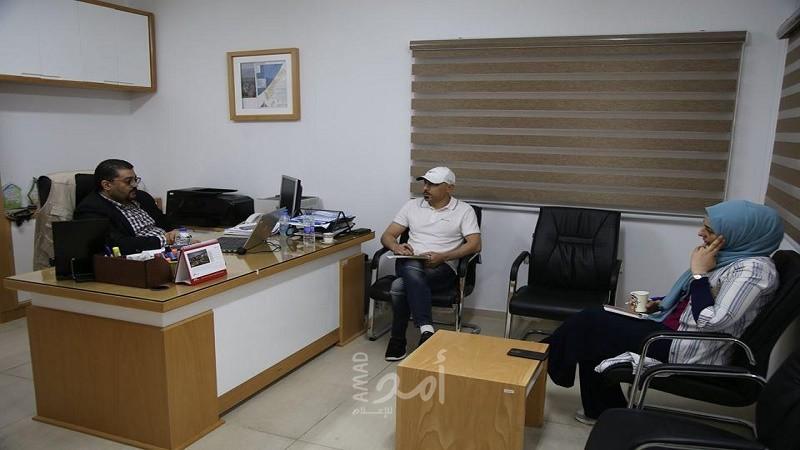 برنامج غزة والمجلس النرويجي للاجئين يجتمعان لتنسيق العمل المشترك