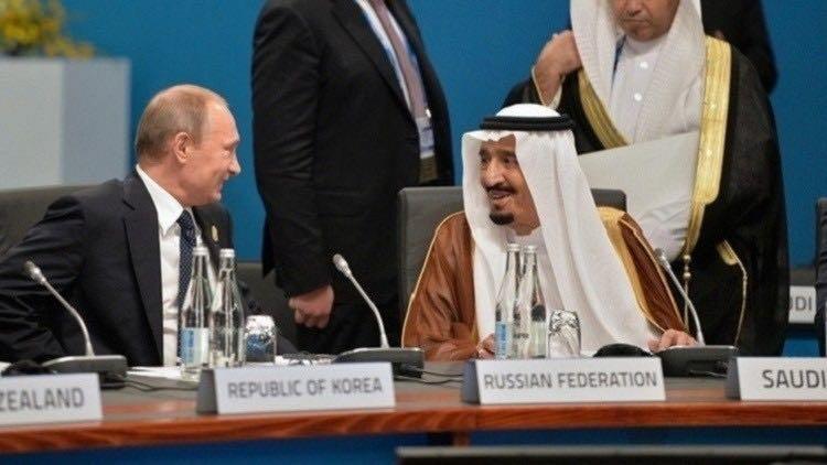 بوتين لــ سلمان: تأزم الوضع مع قطر لا يساهم في التسوية السورية