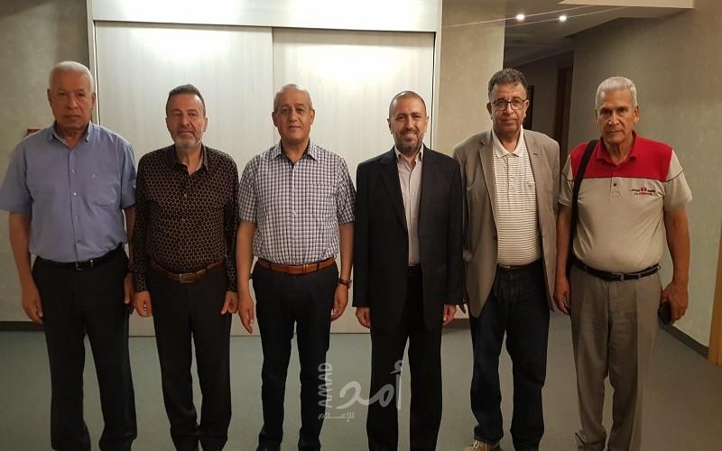 مزهر يستقبل وفدًا من المجلس الأعلى للحزب السوري القومي الاجتماعي