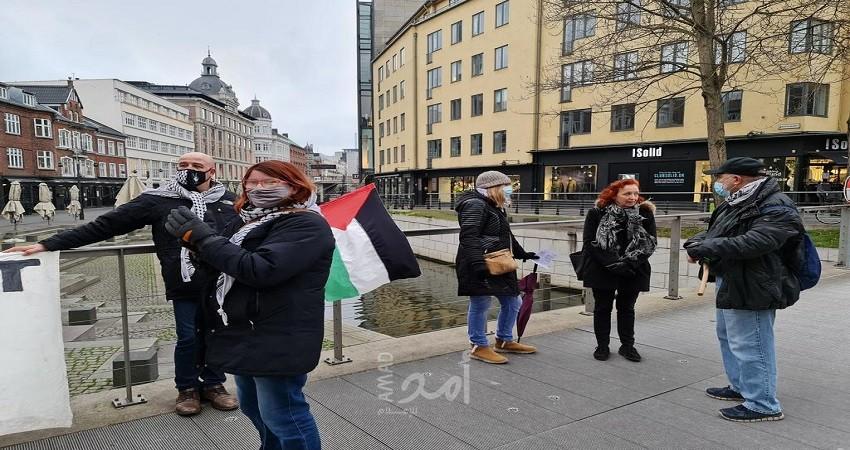 الدنمارك: مجموعة العمل من أجل فلسطين تواصل حملتها بالدعوة لمقاطعة البضائع الإسرائيلية