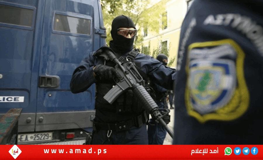 اليونان تعتقل خلية فلسطينية على صلة بحماس