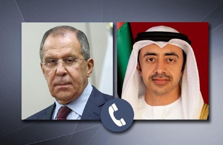 وزيرا خارجية روسيا والإمارات يبحثان التطورات الإقليمية وتعزيز الشراكة الاستراتيجية