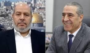 الحية يتلقى اتصالاً هاتفياً من حسين الشيخ مهنئاً بانتخابه رئيساً للمكتب السياسي لحركة حماس