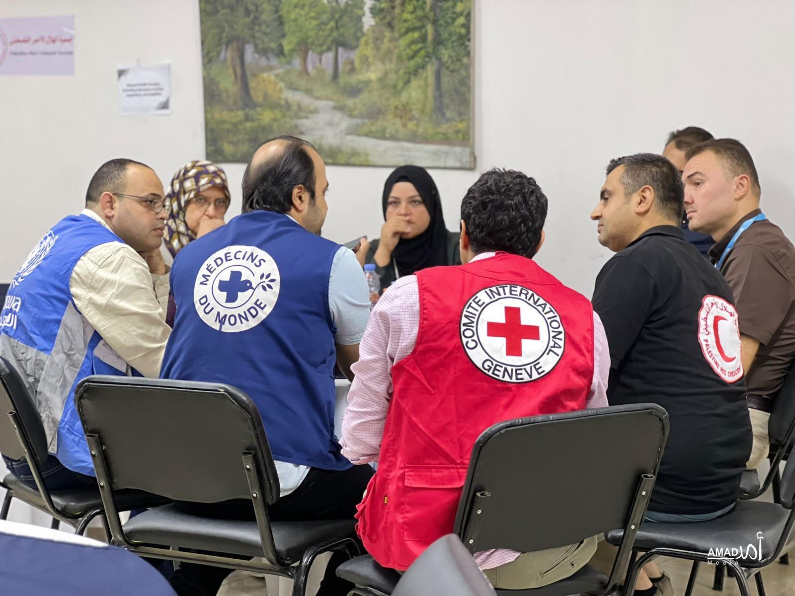 الهلال الأحمر الفلسطيني يستضيف لقاء Health Cluster لتحديد الأولويات الصحية لعام 2027