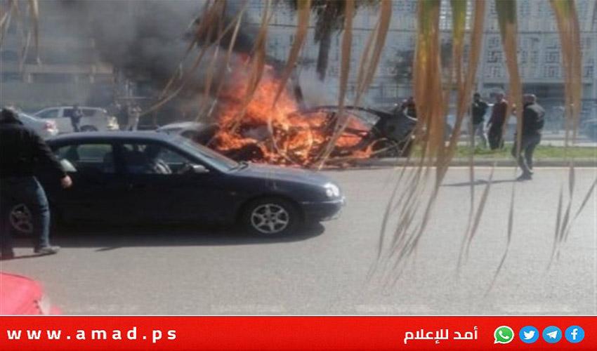 شهيد جراء استهداف مسيّرة إسرائيلية لسيارة جنوبي لبنان