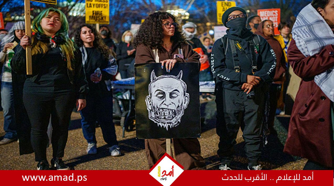 استطلاع: تراجُع الدعم الشعبي الأمريكيّ لإسرائيل.. وأغلبية تعارض نتنياهو
