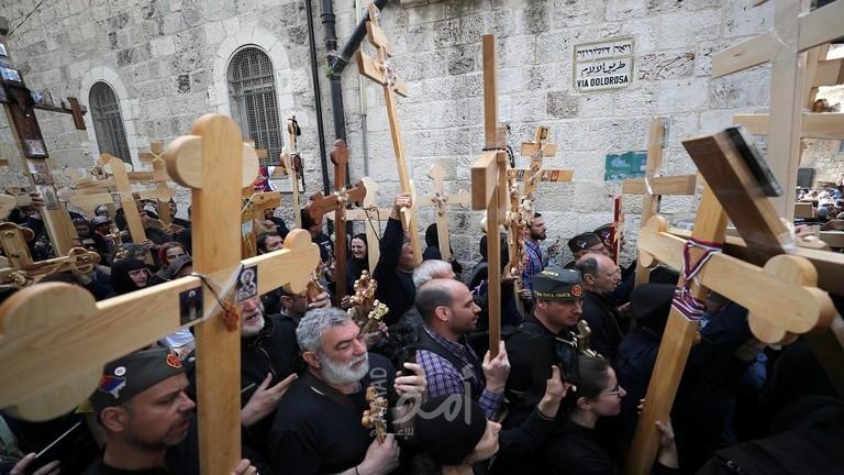 رؤساء بعثات الاتحاد الأوروبي يعربون عن قلقهم على الوجود المسيحي بالأراضي المقدسة