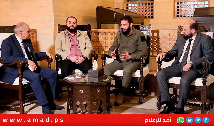 اللقاء الأول..الشرع يبحث مع الجلالي "انتقال السلطة" في سوريا - فيديو