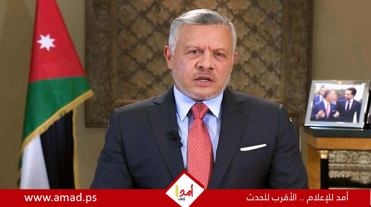 ملك الأردن يؤكد ضرورة وقف الحرب على غزة