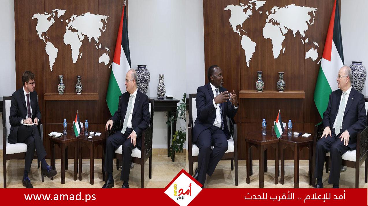 مصطفى يجري عددا من اللقاءات لبحث تطورات الأوضاع والجهود لوقف حرب الإبادة في غزة
