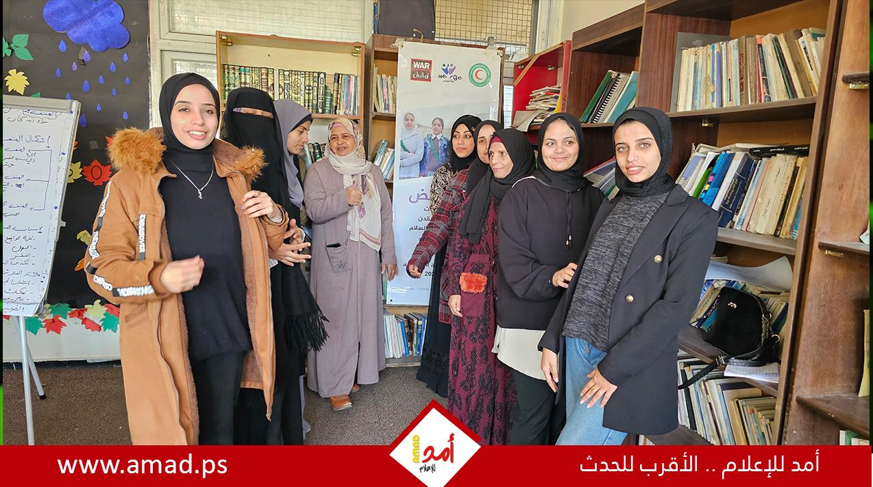 جمعية مركز البرامج النسائية المغازي تنفذ دورة تدريبية