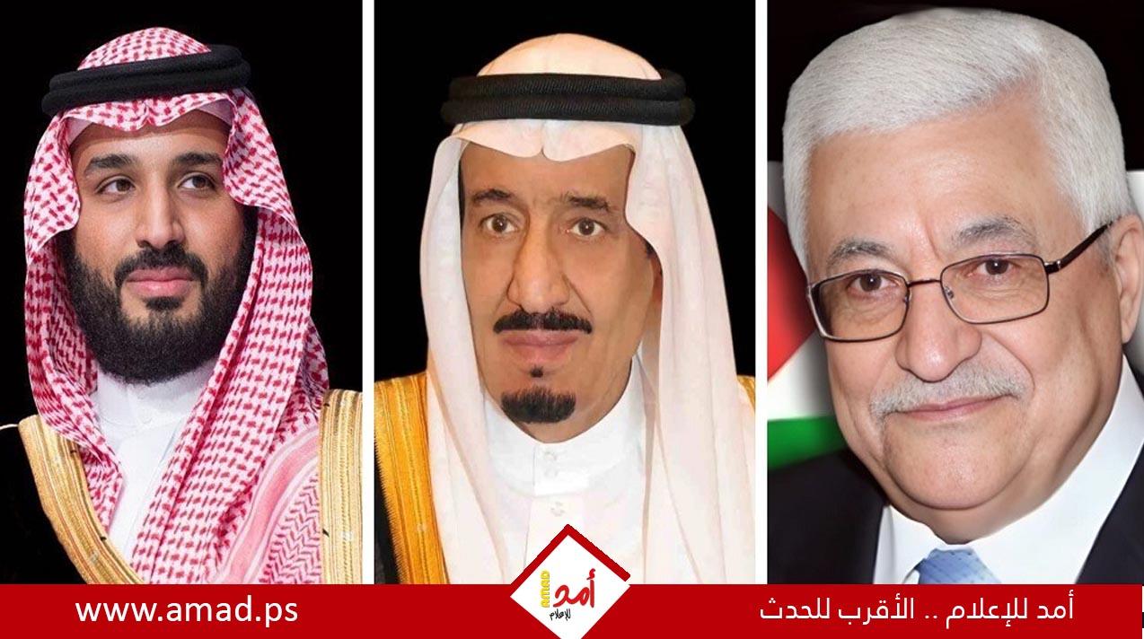 الرئيس عباس يبعث ببرقيات تهنئة للملك سلمان والأمير محمد بن سلمان